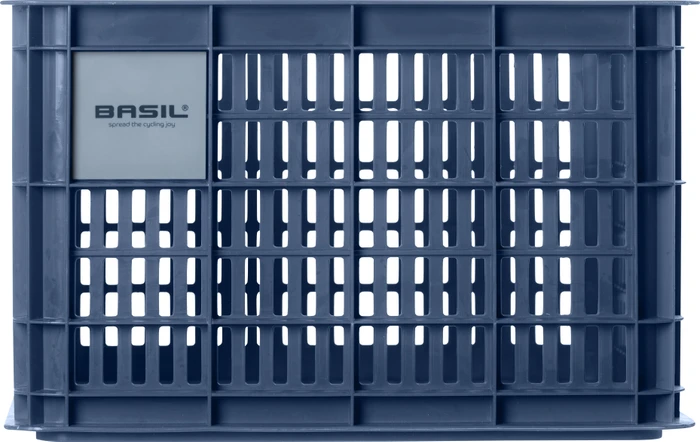 Basil Crate M Fahrradkorb bluestone