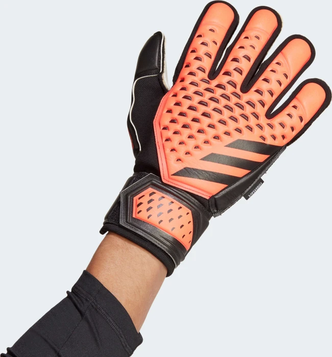 adidas Predator Match Fingersave Torwarthandschuhe solar orange/black