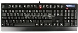 BenQ Zowie Celeritas Pro Gaming Keyboard &, schwarz, MX BROWN, PS/2 & USB, DE
