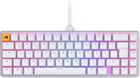 Glorious GMMK 2 Compact, 65%, weiß, LEDs RGB, Glorious Fox Linear, USB, DE