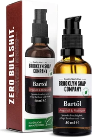 Brooklyn Soap Company Arganöl & Jojobaöl Bartöl, 50ml