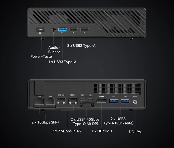 Minisforum MS-01, Core i5-12600H