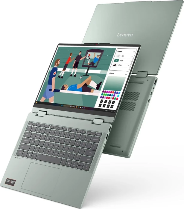 Lenovo IdeaPad 5 2-in-1 14AGP11 (IdeaPad 5a 2-in-1), Breeze Moss, Ryzen AI 5 430, 16GB RAM, 512GB SSD