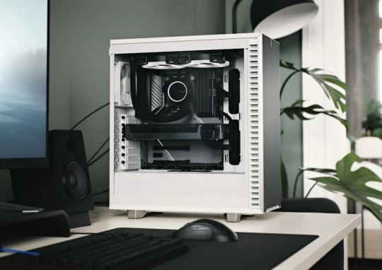 Fractal Design Define 7 Compact White Solid, schallgedämmt