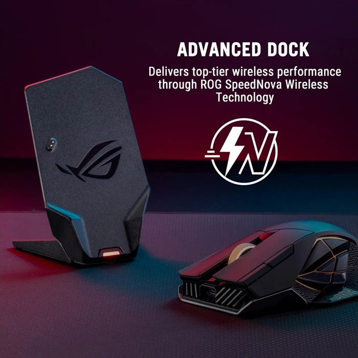 ASUS ROG Spatha X 65K schwarz, USB/Bluetooth