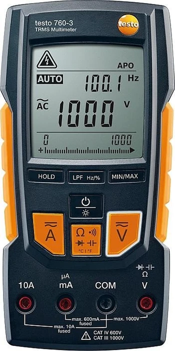 Testo 760-3 True RMS Digital Multimeter (0590 7603)
