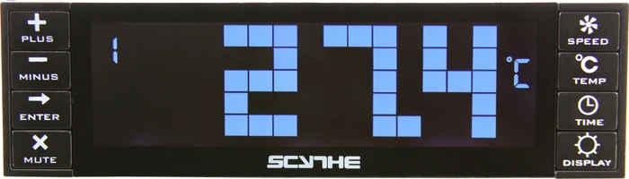 Scythe Kaze Chrono, 5.25" Lüftersteuerung 4-Kanal