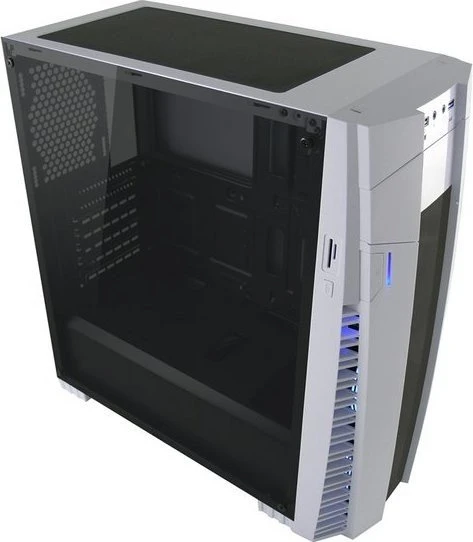 LC-Power Gaming 992W Solar Flare weiß, Acrylfenster