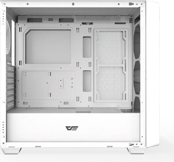 DarkFlash DS900WD White, Glasfenster