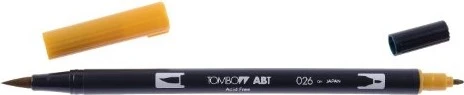 Tombow ABT Dual Brush Pen yellow gold