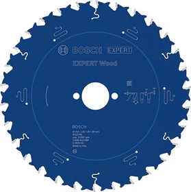 Bosch Professional Expert for Wood Kreissägeblatt 30Z, 210x1.8x30mm, 1 Stück