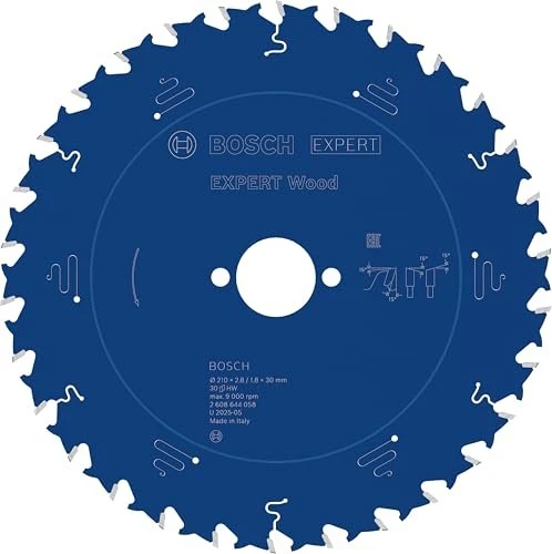 Bosch Professional Expert for Wood Kreissägeblatt 30Z, 210x1.8x30mm, 1 Stück