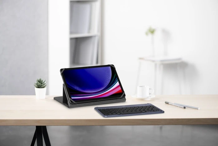 Hama Travel 500 Tablet-Tastatur, schwarz, mit Schutzhülle für 7"-11" Tablets, Bluetooth, DE