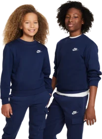 Nike Sportswear Club Fleece Sweatshirt midnight navy/white (Junior)