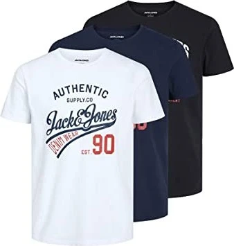 Jack & Jones Logo T-Shirt kurzarm (Herren)