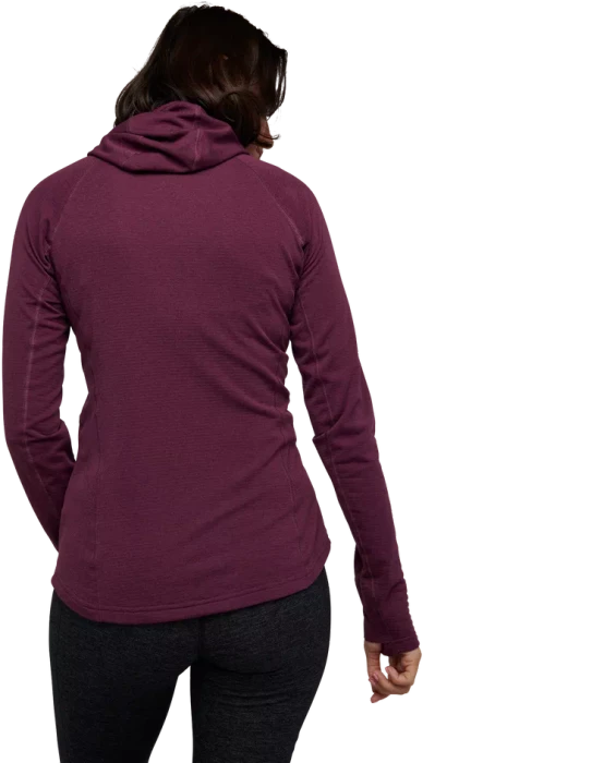 Black Diamond CoEfficient LT Hybrid Hoody Funktionsjacke blackberry (Damen)