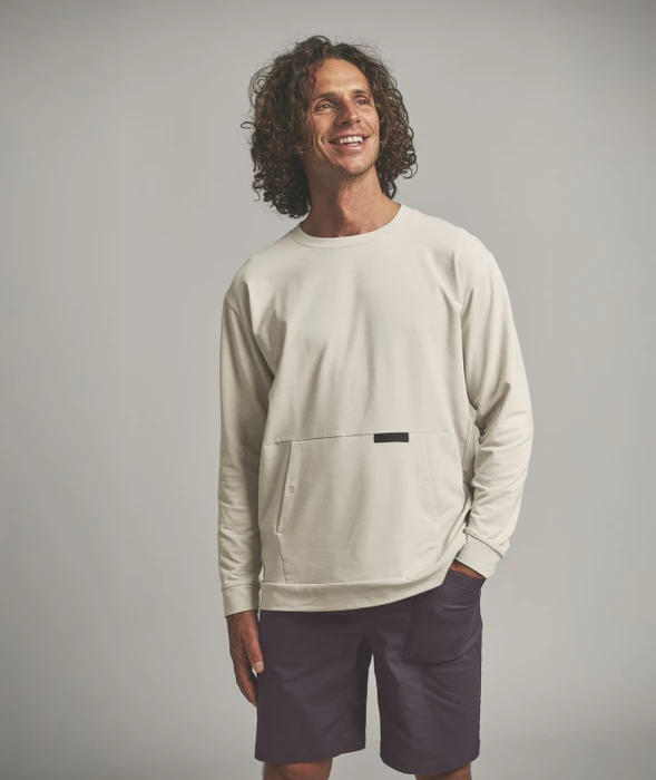 Ortovox Affinity Crew Neck Pullover white tea (Herren)