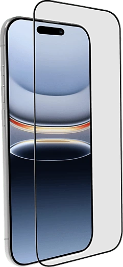 ISY Displayschutzglas 2.5D für Apple iPhone Air schwarz