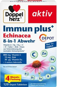 Doppelherz aktiv Immun plus+ Echinacea Tabletten, 120 Stück