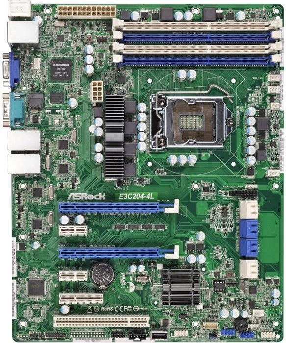 ASRock Rack E3C204-4L (Intel 1155)