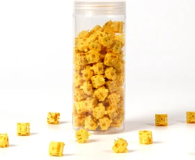 Keychron Gateron Cap V2 Golden-Yellow Switch Set, 110er-Pack