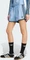 adidas Adicolor 3-Streifen Sprinter Laufhose kurz ash blue/black (Damen) Vorschaubild