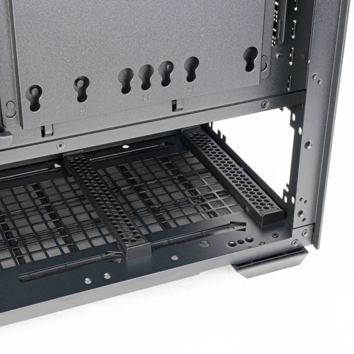 SilverStone Seta H2, schwarz, Glasfenster