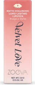Zoeva Matte Hyaluronic Lipstick 'Amela' soft rosewood, 3.9g