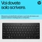 HP 350 Compact Multi-Device Keyboard, schwarz, Bluetooth, IT Vorschaubild