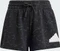 adidas Future Icons Big Logo Shorts black melange/white (Junior) Vorschaubild