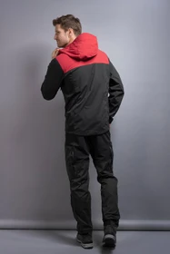 Tatonka Lajus Hooded Funktionsjacke lava red/dark black (Herren)