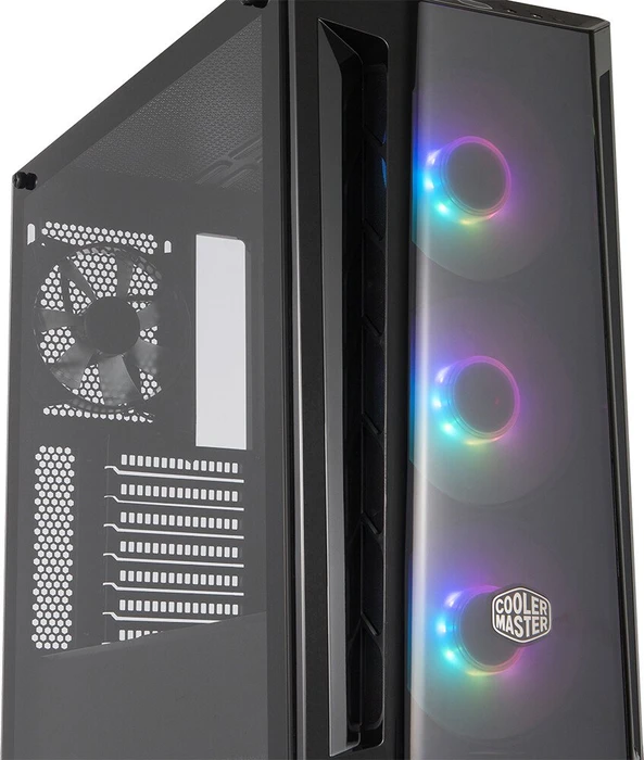 Cooler Master MasterBox MB520 ARGB, Glasfenster