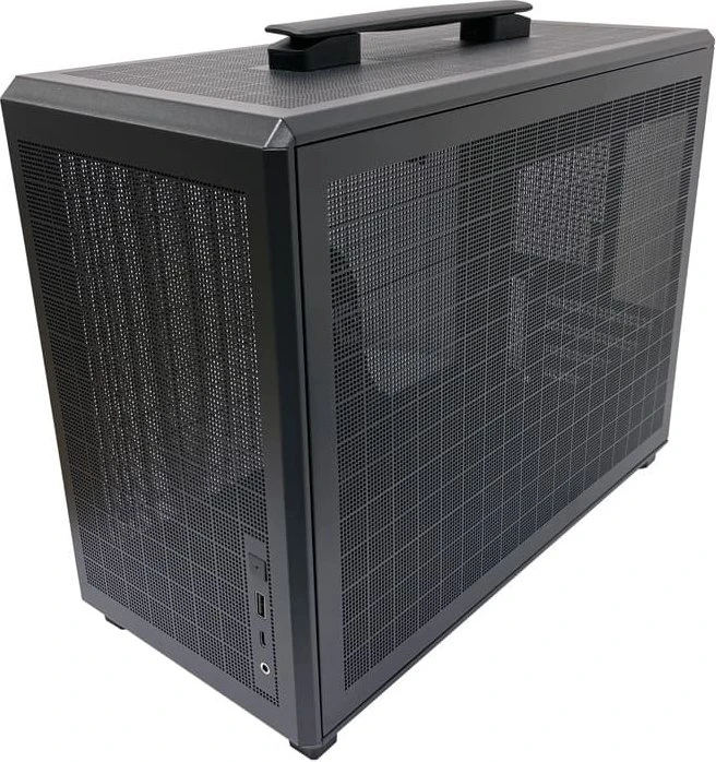 LC-Power Gaming 718MB Cuboid, Glasfenster