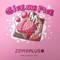 Zomoplus Give Me Five Gaming Mauspad, 500x420mm, pink Vorschaubild