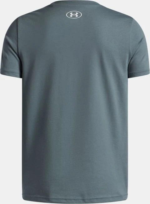 Under Armour Sportstyle Funktionsshirt kurzarm jasper blue/white (Junior)