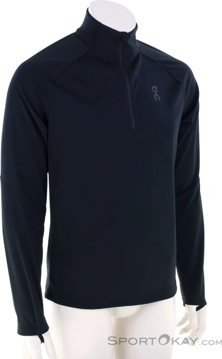 On Climate Laufshirt langarm schwarz (Herren)