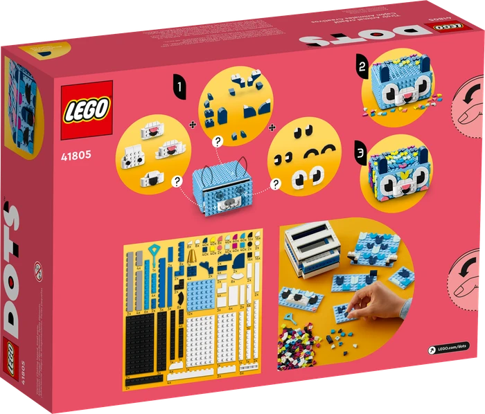 LEGO Dots - Tier-Kreativbox mit Schubfach