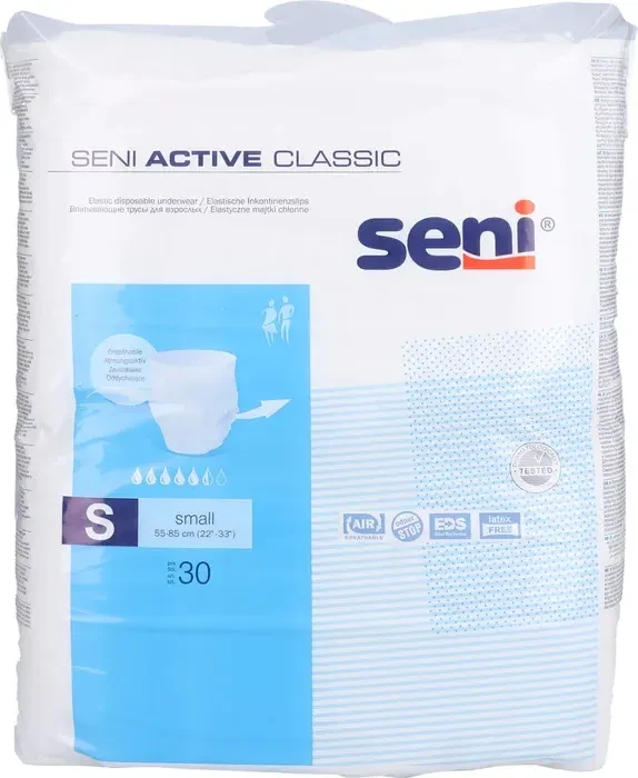Seni Active Classic Schutzhose Größe S, 30 Stück