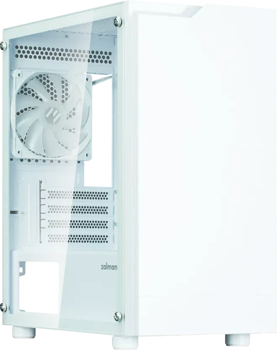 Zalman T4 Plus White, Glasfenster