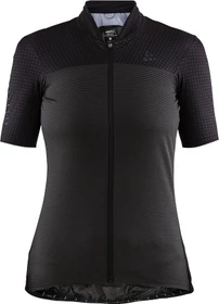 Craft Hale Glow Trikot kurzarm schwarz (Damen)