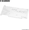 Barrow Backplate für Galax/Gainward 3090 Full Coverage GPU Water Block Vorschaubild