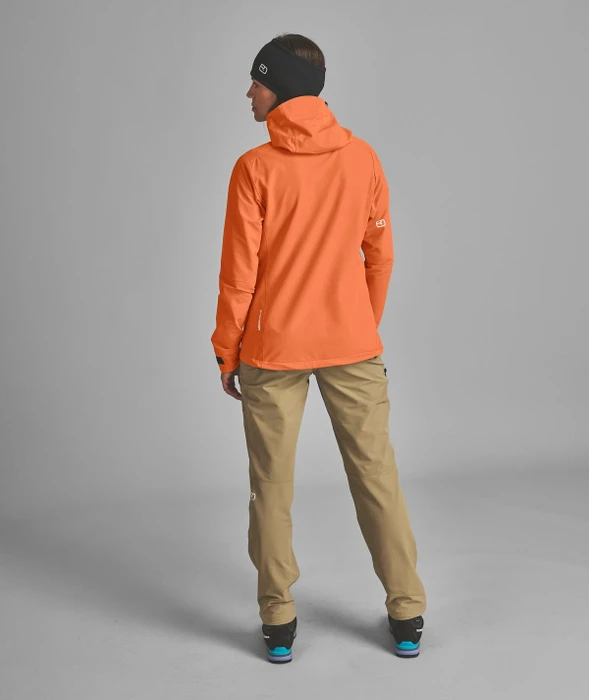 Ortovox Seceda Softshell Funktionsjacke faded tangerine (Damen)