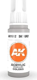 AK-Interactive 3rd Gen Acrylic Colors Acrylic Modelling Colors sky grey fs36463, 17ml