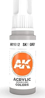 AK-Interactive 3rd Gen Acrylic Colors Acrylic Modelling Colors sky grey fs36463, 17ml