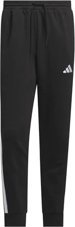 adidas Essentials Fleece 3-Streifen Trainingshose lang schwarz (Herren)