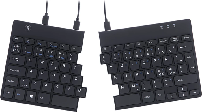R-Go Ergo Split Ergonomic Keyboard, USB, ND