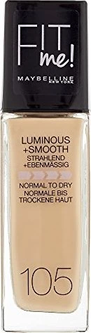 Maybelline Fit Me Liquid Make-Up 105 natural ivory LSF18, 30ml