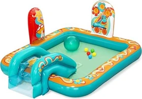 Bestway Retro Welt Planschbecken oval 193x152x74cm