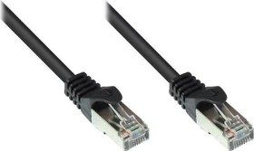 Good Connections RNS Patchkabel, Cat5e, SF/UTP, RJ-45/RJ-45, 1.5m, schwarz