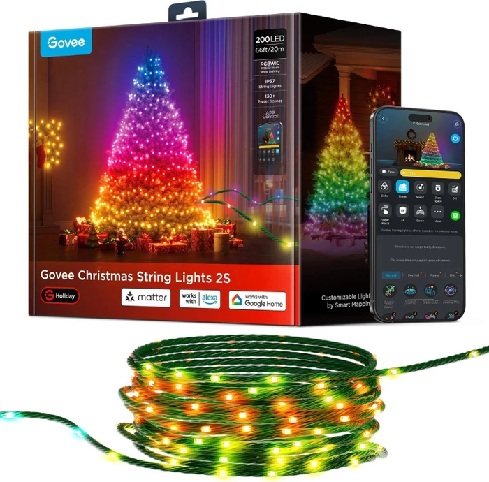 Govee Weihnachtslichterkette 2 20m
